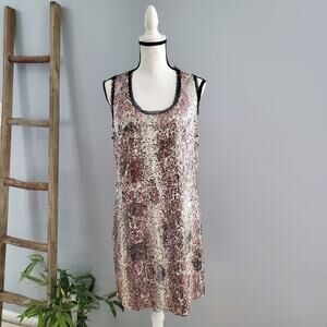 Donna Morgan Sleeveless Sequin Dress 12